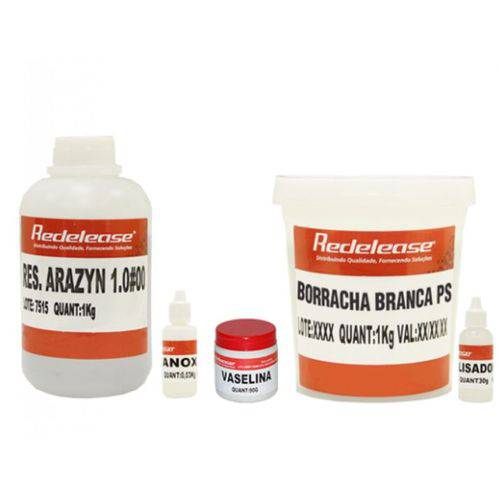 Assistência Técnica, SAC e Garantia do produto Kit: Borracha de Silicone Branca + Resina Poliester Cristal