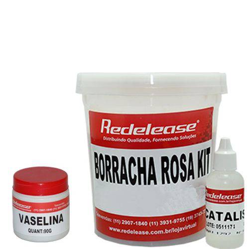 Assistência Técnica, SAC e Garantia do produto Kit: Borracha de Silicone Rosa C/ Catalisador + Vaselina