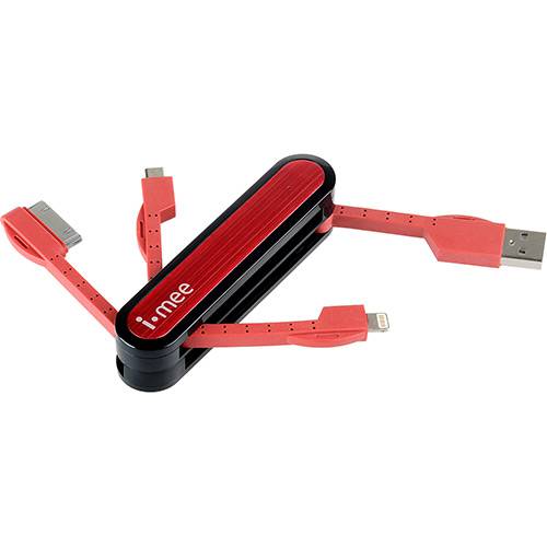 Assistência Técnica, SAC e Garantia do produto Kit Cabo Canivete para Smartphone Lithining / 30pin / USB / Micro Usb - IKase