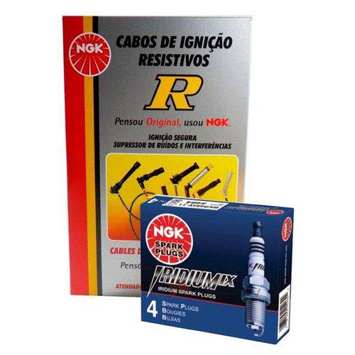 Assistência Técnica, SAC e Garantia do produto Kit Cabo Vela Iridium NGK Opala 6Cil. Alc.