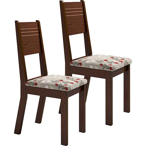 Assistência Técnica, SAC e Garantia do produto Kit 2 Cadeiras de Jantar Deca Cravo - Viero Móveis