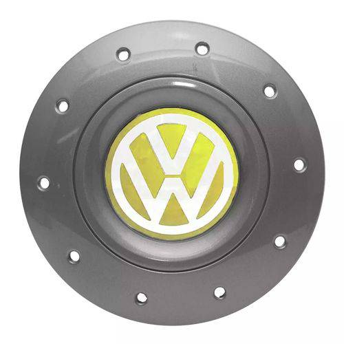 Assistência Técnica, SAC e Garantia do produto Kit Calota Centro Roda Ferro Vw Aro 14 15 Amarok Grafite