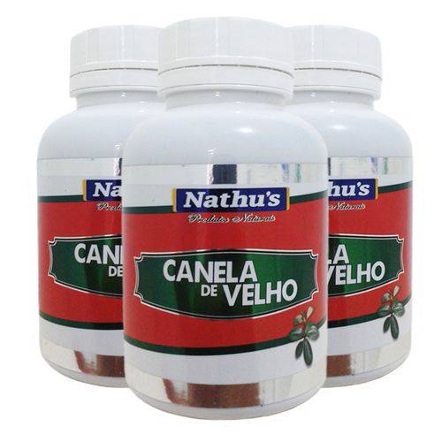 Assistência Técnica, SAC e Garantia do produto Kit 3 Canela de Velho 500mg - Nathus - 120 Capsulas