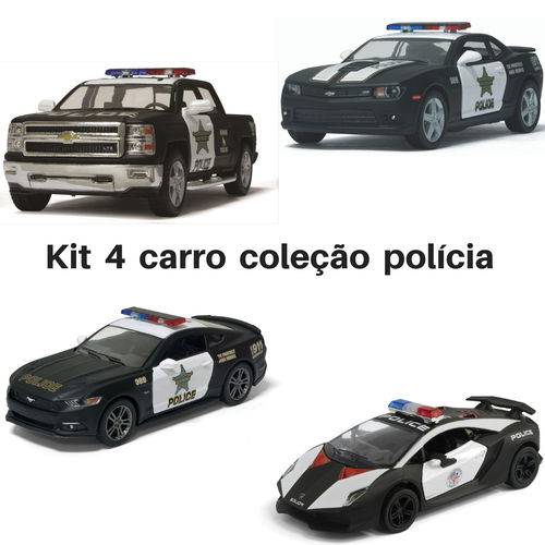 Assistência Técnica, SAC e Garantia do produto Kit 2 Carrinho de Coleção Viatura Policial / Policia Mustang e Silverado Oferta