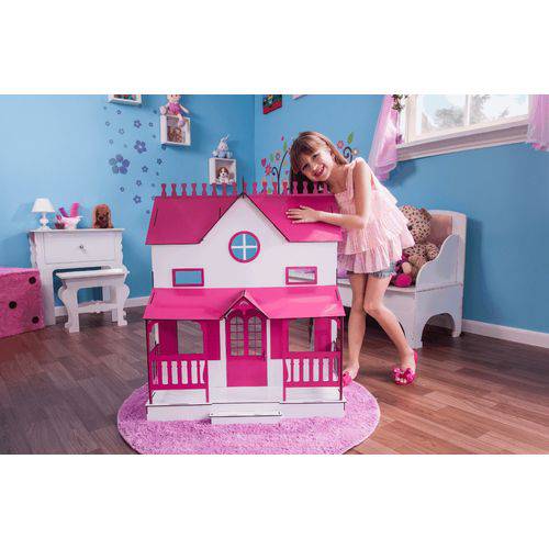 Assistência Técnica, SAC e Garantia do produto Kit Casa de Bonecas Barbie com Moveis Lian Sonhos S+S - Darama