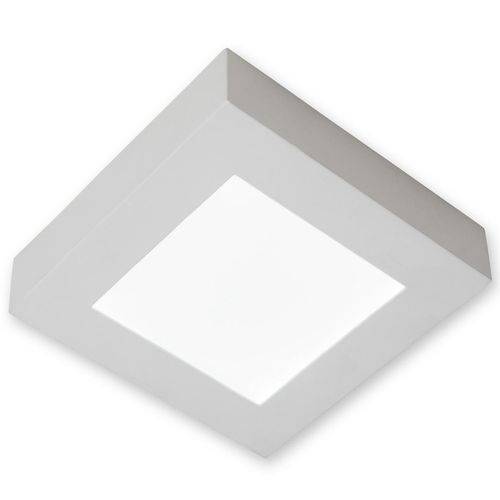 Assistência Técnica, SAC e Garantia do produto Kit com 5 Peças Luminária Plafon Sobrepor Quadrado 18w 3000K - Branco Quente - Startec