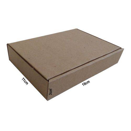 Assistência Técnica, SAC e Garantia do produto Kit com 50 Caixas de Papelão 16x11x3 Cm para Correios