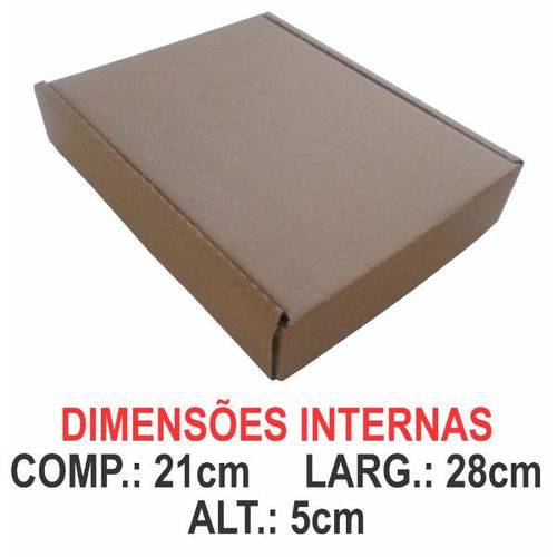 Assistência Técnica, SAC e Garantia do produto Kit com 50 Caixas de Papelão Pardo 21 X 28 X 5 Cm, Reforçada, para Correios e Transporte de Encomendas