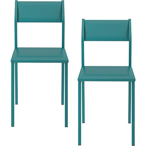 Assistência Técnica, SAC e Garantia do produto Kit com 2 Cadeiras Sofia Turquesa - Carraro