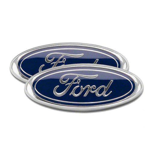 Assistência Técnica, SAC e Garantia do produto Kit com 2 Emblemas Original Ford da Grade Frontal e Tampa Traseira Ford F-250 2006/2012