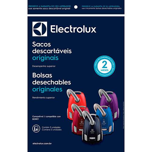 Assistência Técnica, SAC e Garantia do produto Kit com 3 Sacos para Aspirador de Pó Electrolux Modelo Berry (CSEBE)