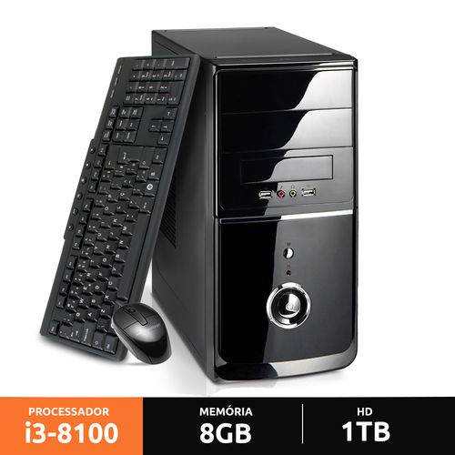 Assistência Técnica, SAC e Garantia do produto Kit - Computador Neologic Nli81065 Intel Core I3-8100 8gb 1tb