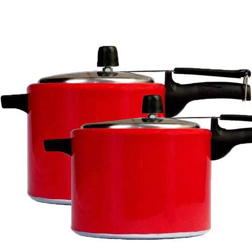 Assistência Técnica, SAC e Garantia do produto Kit Conjunto Jogo 2 Panela Pressão Mr.cook 3 e 4,5L Vermelho