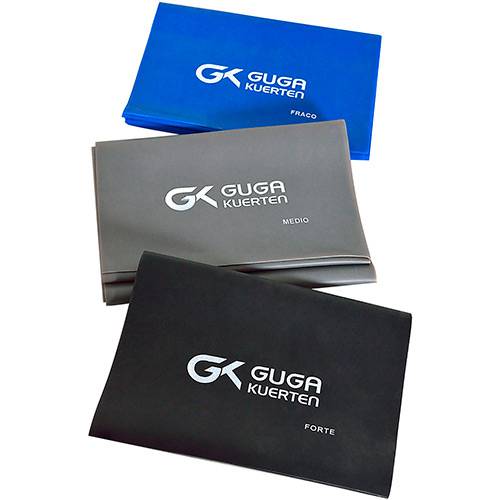 Assistência Técnica, SAC e Garantia do produto Kit de Faixas Elásticas Guga Kuerten - 3 Tensões - GK5800