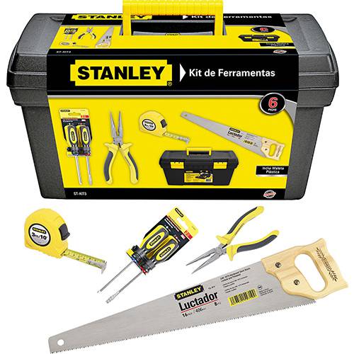 Assistência Técnica, SAC e Garantia do produto Kit de Ferramentas Manuais 6 Peças Stanley