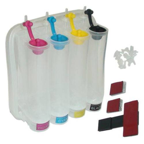 Assistência Técnica, SAC e Garantia do produto Kit de Reservatorio P/ Bulk Ink 80ML Canon Epson HP Lexmark