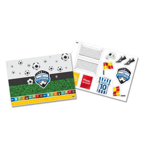 Assistência Técnica, SAC e Garantia do produto Kit Decorativo Apaixonados por Futebol - Festcolor