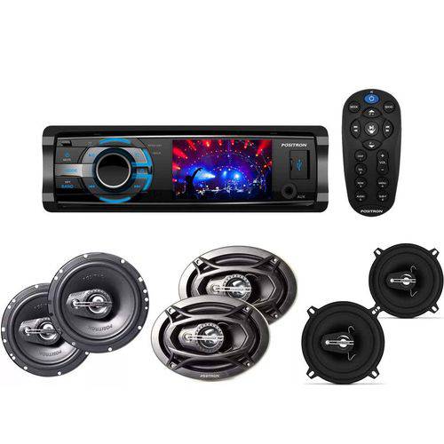 Assistência Técnica, SAC e Garantia do produto Kit DVD Player Positron SP4310AV + Par de Alto Falantes 6 + Par de Alto Falantes 5" + Par de Alto Falantes 6x9"