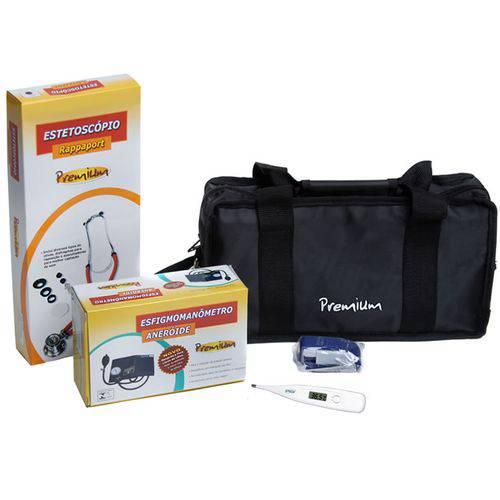 Assistência Técnica, SAC e Garantia do produto Kit Enfermagem Premium Esfigmomanômetro Estetoscópio Termômetro Digital e Garrote