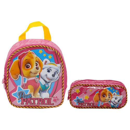 Assistência Técnica, SAC e Garantia do produto Kit Escolar Lancheira + Estojo Xeryus Paw Patrol Girl Team (7984+7985)