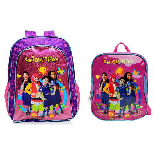 Assistência Técnica, SAC e Garantia do produto Kit Escolar Novela Chiquititas Brilhar Sbt Pacific : Mochila G de Costas + Lancheira Térmica