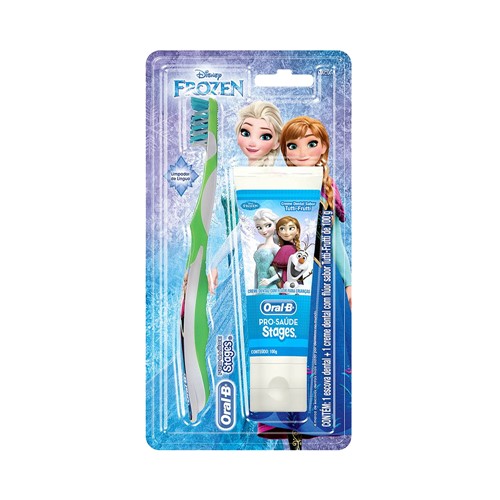 Assistência Técnica, SAC e Garantia do produto Kit Escova Dental Oral-B Stages + Creme Dental Frozen