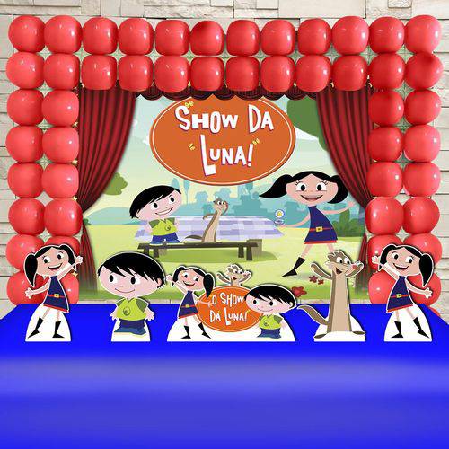 Assistência Técnica, SAC e Garantia do produto Kit Festa Infantil Show da Luna Tradicional Kit Ouro