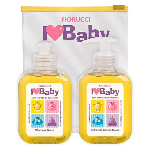 Assistência Técnica, SAC e Garantia do produto Kit Fiorucci I Love Baby Shampoo 250ml + Sabonete Líquido 250ml