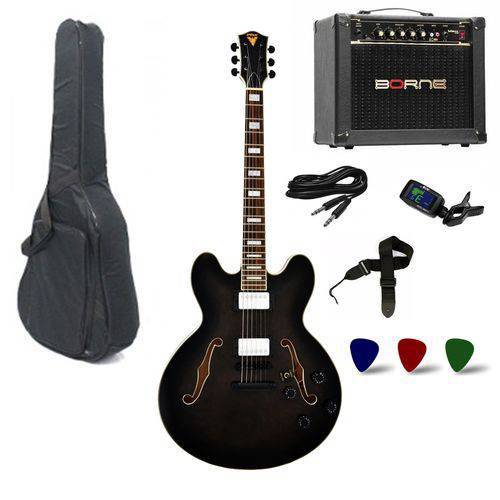 Assistência Técnica, SAC e Garantia do produto Kit Guitarra PHX Ac-01 Preta + Amplificador + Acessorios