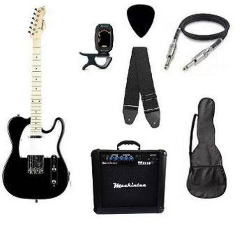 Assistência Técnica, SAC e Garantia do produto Kit Guitarra Strinberg Telecaster Tc120s Preta com Amplificador