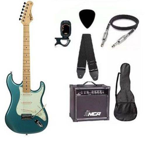 Assistência Técnica, SAC e Garantia do produto Kit Guitarra Tagima TG530 Strato Azul com Amplificador e Acessórios