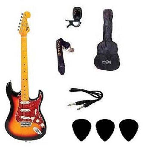 Assistência Técnica, SAC e Garantia do produto Kit Guitarra Tagima TG530 Strato Sunburst