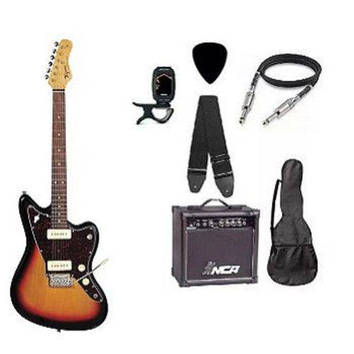 Assistência Técnica, SAC e Garantia do produto Kit Guitarra Tagima Tw61 Woodstock Sunburst Amplificador Thunder