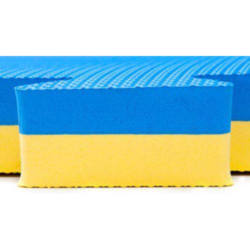 Assistência Técnica, SAC e Garantia do produto Kit Home Tatame Profissional 9 Placas 40mm + Yamamura + Azul+amarelo