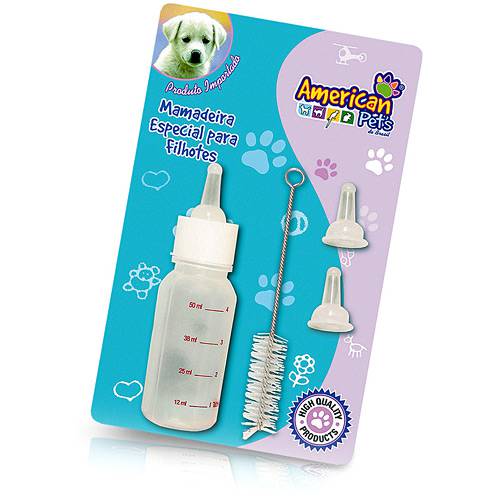 Assistência Técnica, SAC e Garantia do produto Kit Mamadeira Especial P/ Filhotes - American Pets
