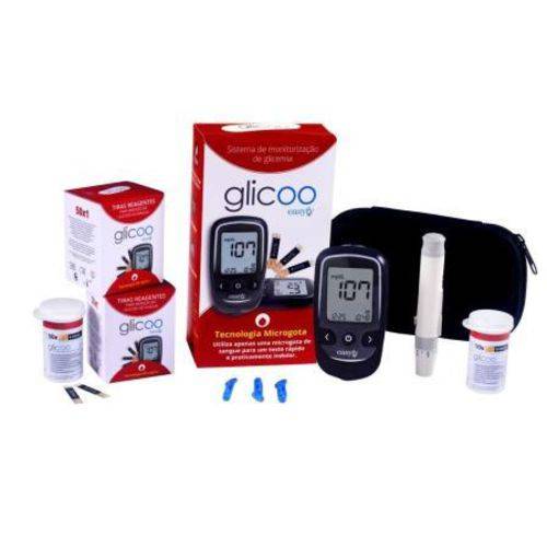 Assistência Técnica, SAC e Garantia do produto Kit Medidor de Glicose Glicoo Completo + 100 Tiras