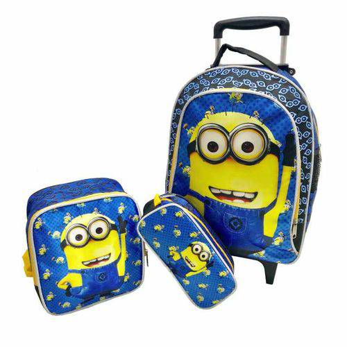 Assistência Técnica, SAC e Garantia do produto KIT Mochila de Rodinha Minions Infantil Escolar Grande