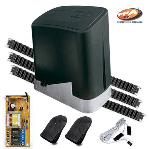 Assistência Técnica, SAC e Garantia do produto Kit Motor de Portão Eletrônico Deslizante PPA Dz Home 1/4Hp