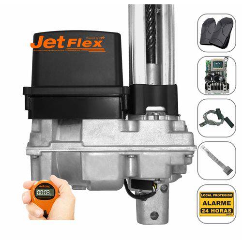 Assistência Técnica, SAC e Garantia do produto Kit Motor Portão Eletrônico Basculante BV H Jet Flex 1/4HP PPA Bivolt
