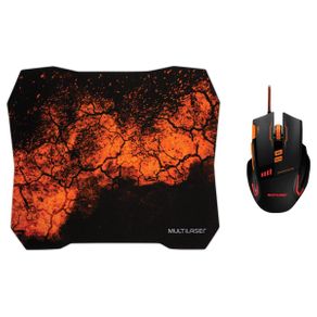 Assistência Técnica, SAC e Garantia do produto Kit Mouse e Mouse Pad Gamer Multilaser MO256