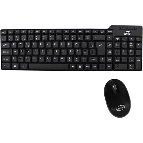 Assistência Técnica, SAC e Garantia do produto Kit Mouse Fit e Teclado Easy - Newlink