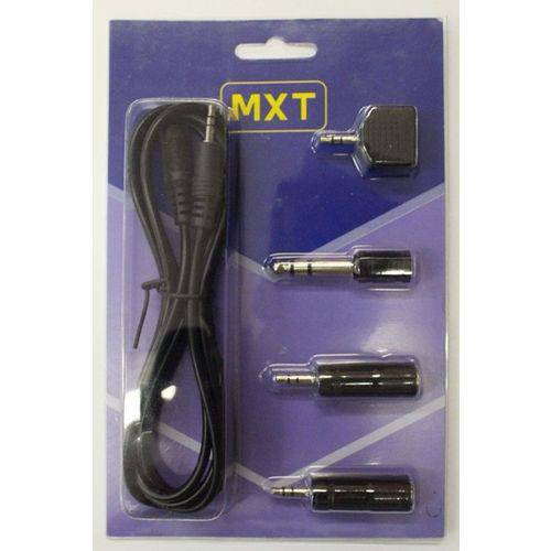 Assistência Técnica, SAC e Garantia do produto Kit Mxt com 04 Adaptadores + Cabo Extensão 1,80m P2 Stereo