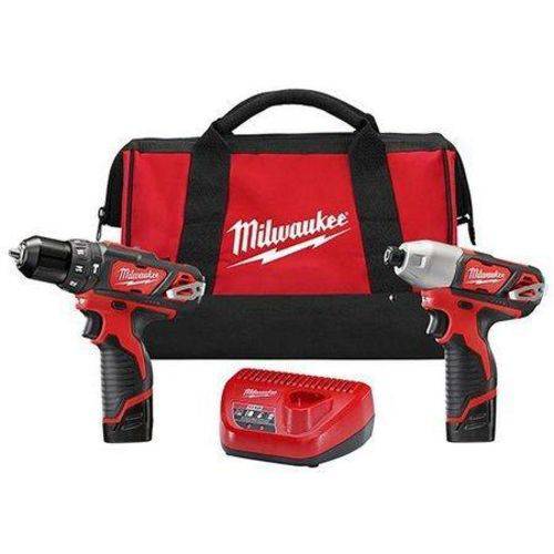 Assistência Técnica, SAC e Garantia do produto Kit Parafusadeira e Furadeira de Impacto + Parafusadeira de Impacto Milwaukee 2497-259 12v