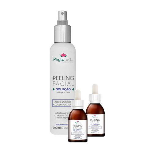 Assistência Técnica, SAC e Garantia do produto Kit Peeling Químico Facial Clareador Phytobeauty 3 Ítens - Peles Maduras, Manchas