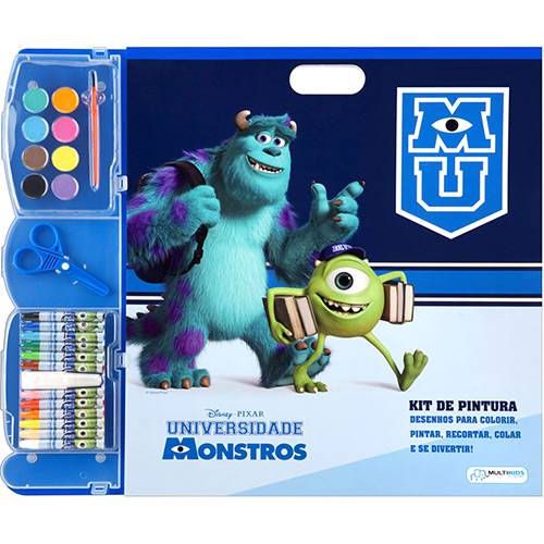 Assistência Técnica, SAC e Garantia do produto Kit Pintura Multikids Universidade Monstros