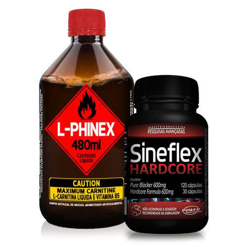 Assistência Técnica, SAC e Garantia do produto Kit Queima Máxima (L-Phinex + Sineflex Hardcore)