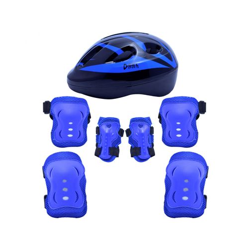 Assistência Técnica, SAC e Garantia do produto Kit Radical de Proteção com Capacete - M Azul - Bel Sports