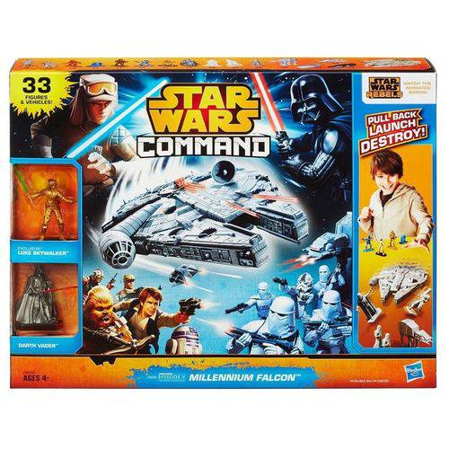 Assistência Técnica, SAC e Garantia do produto Kit Star Wars Command Millennium Falcon Hasbro