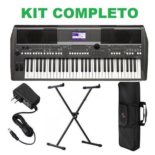 Assistência Técnica, SAC e Garantia do produto Kit Teclado Arranjador Psr-S670 Yamaha + Fonte + Capa + Suporte em X