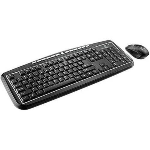 Assistência Técnica, SAC e Garantia do produto Kit Teclado + Mouse Sem Fio 2.4 Ghz Multimídia Tc137 Preto